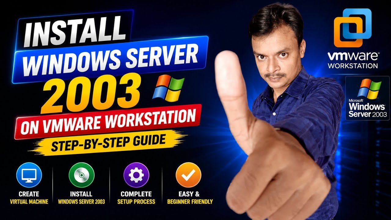 How To Install Windows Server 2003 On VMware Workstation Like A Pro how-to-install-windows-server-2003-on-vmware-workstation-like-a-pro