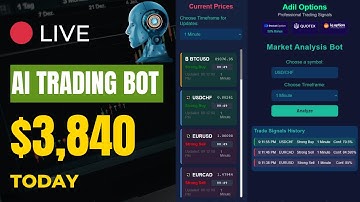 AI Trading Bot Made $3,840 LIVE Results on Pocket Option | Best Binary Options Strategy 2025