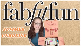 FAB FIT FUN SUMMER 2024 SPOILER ALERT UNBOXING