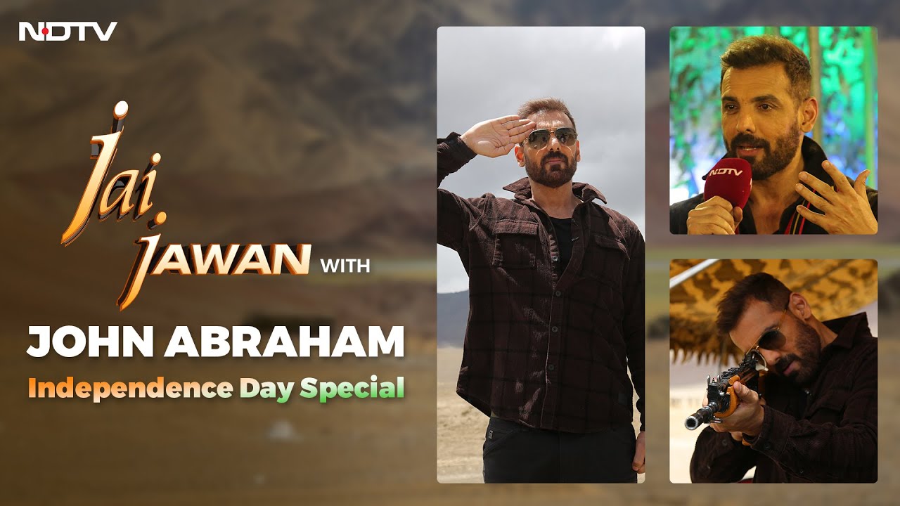 John Abraham Celebrates Independence Day With Soldiers On NDTV's 'Jai Jawan'