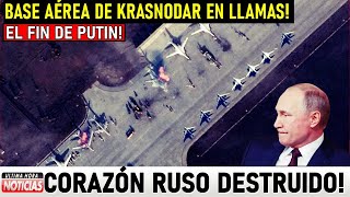 Llamada de emergencia de Putin! Ucrania ataca una base aérea rusa con misiles EE.UU. desde 700 km!