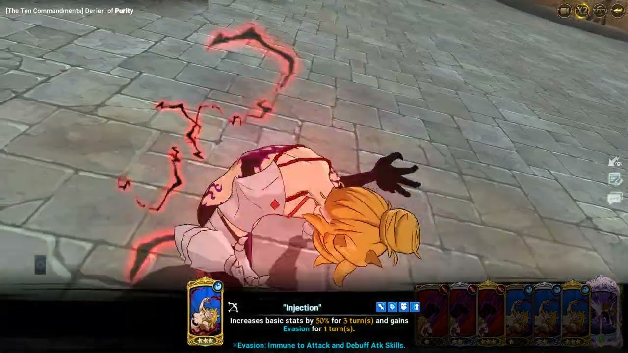 [Showcase] Derieri of Purity - Skills Animations (7DS: Grand Cross)