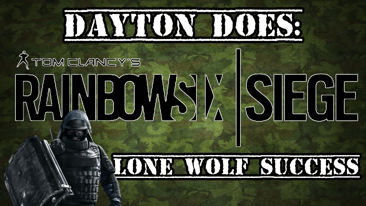Rainbow Six Siege Lone Wolf Success w/ Montagne the Mountain (Steam