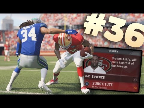 We Lose Rookie Strong Safety to Season Ending Injury! Madden 20 San Francisco 49ers Franchise Ep.36