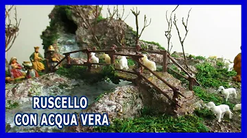 Come fare un fiume per il presepe?