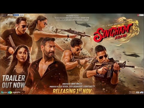 Singham Again | Official Trailer | A Rohit Shetty Cop Universe | 1st Nov | REACTION REVIEW