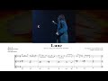 Lune - Richard Cocciante Guitar Quartet Arrangement | Sheet Music (In Loving Memory)