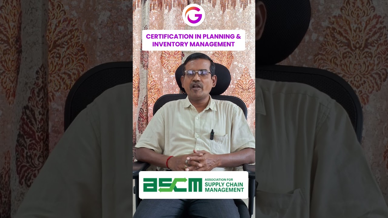 CERTIFIED PRODUCTION & INVENTORY MANAGEMENT(APICS/ASCM)