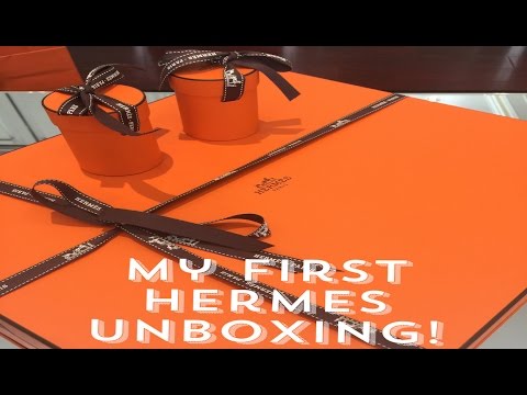 GOLD HERMÈS GARDEN PARTY 36 UNBOXING 