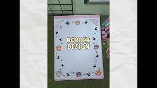 Border Design Idea Cat Paw
