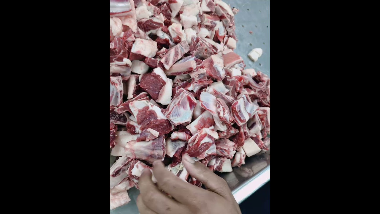 How to do Mutton cutting standard size 