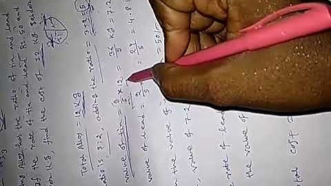 For all -"Example of Ratio and Proportion" - Workshop Calculation & Science