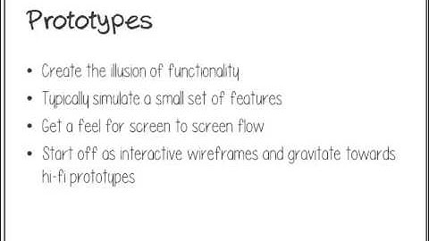 UX Design Methods: Wireframes and Prototypes -- Lesson 1, Part 2