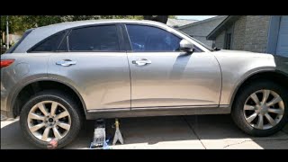 2002 Infiniti FX35 Rear Shocks Replacements | 2002 Infiniti FX35 How To Change Rear Shocks
