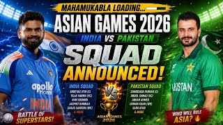 INDIA VS PAKISTAN MUKABLA LOADING | SQUAD ANNOUNCES FROM BOTH SIDES