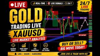 🔴GOLD LIVE |  Trading Signals &amp; Live Market Analysis 24/7