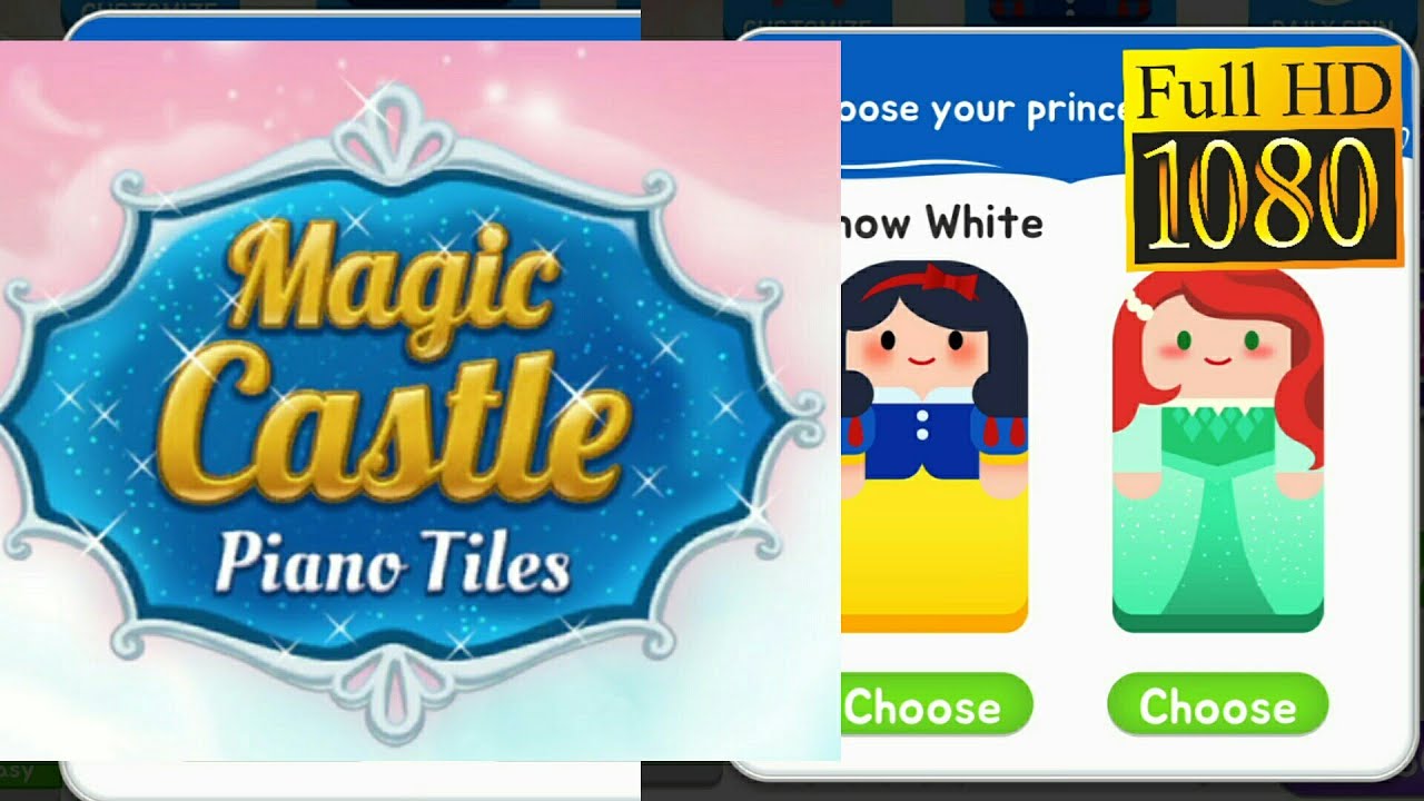 'Magic Castle' Piano Tiles:  Free Rhythm Music Game Review 1080p Official CookApps