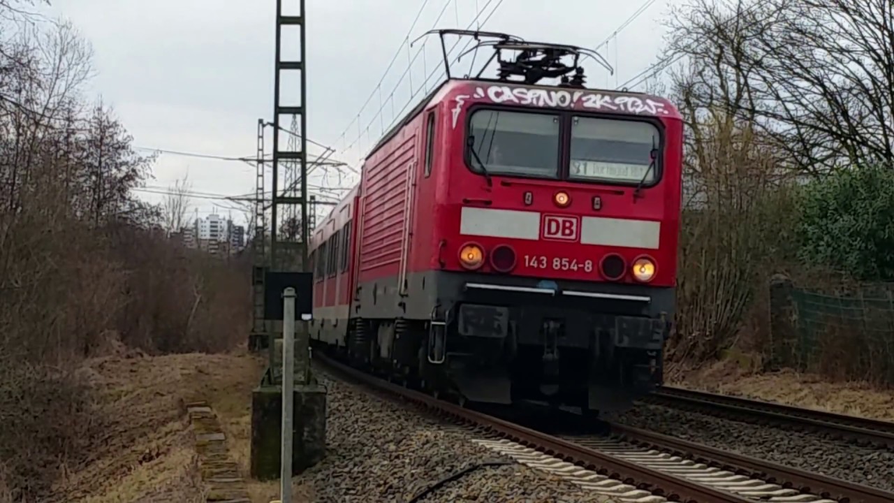 X Wagen Ersatzverkehr auf der S1 zwischen Essen Steele-Ost und Dortmund Hbf