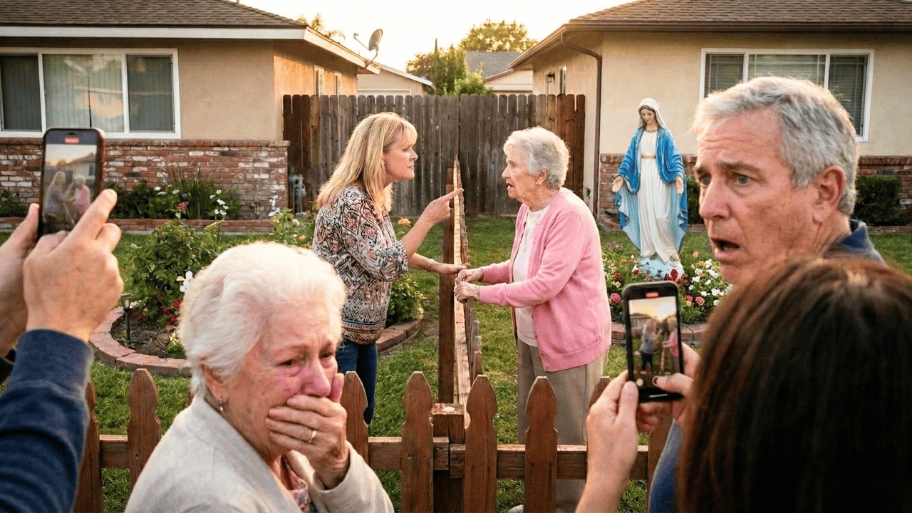Une Voisine Se Plaigne D’une Statue De La Vierge Marie Et Quelque Chose D’INESPÉRÉ Se Produit