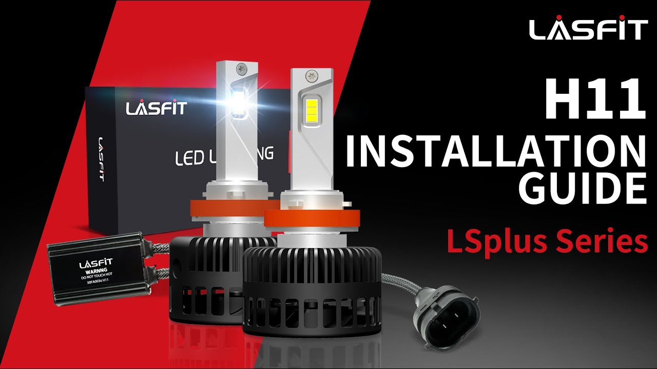 How to install H11/H9/H8 LED Headlight Bulbs/Fog Light