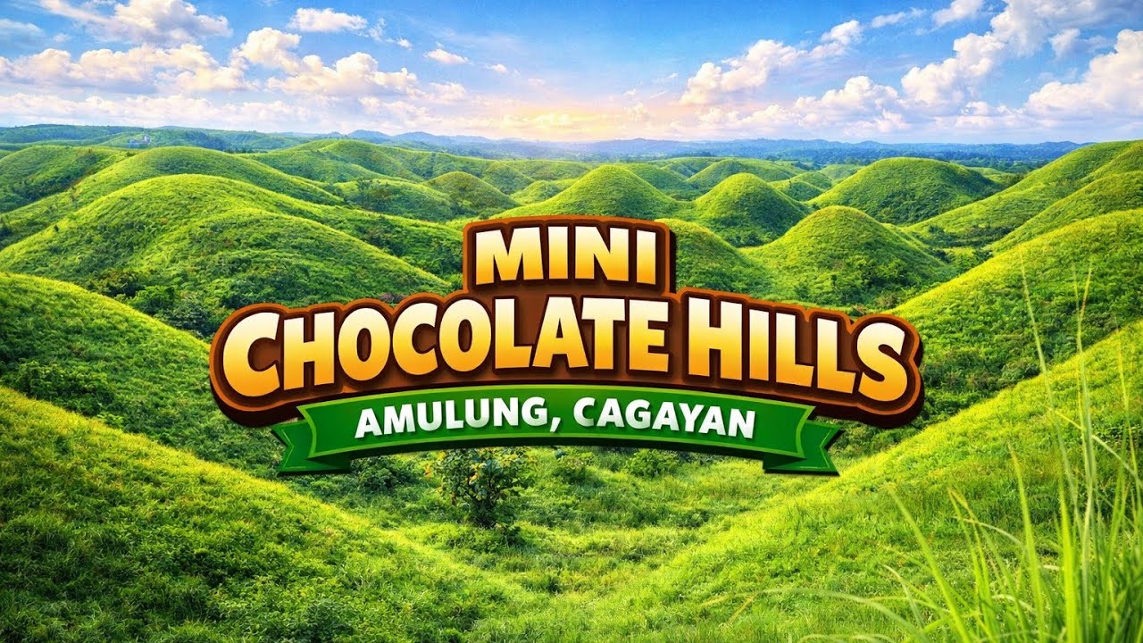 Mini chocolate hills @Nabbialan Amulung Cagayan 