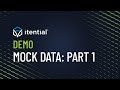 Mock Data in Itential: Overview of How & When to Use