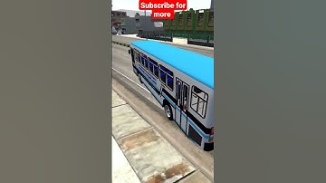 #shorts | Mercy Volgren Bus Mod Bussid | Bus driving in City | Android game | 3D game | Bussid mods
