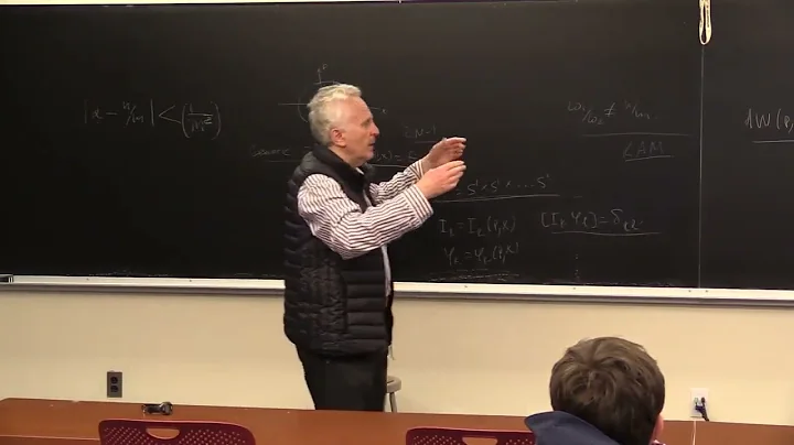 Lecture 9 - Polyakov's Lectures on Modern Classical Dynamics