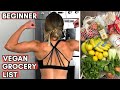 High Protein Vegan Grocery List for Beginners