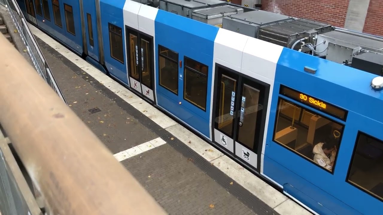 A32 Tvärbanan vid Alvik.