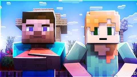Steve And Alex Music video | Babu Tech | Prisma 3d Minecraft Animation