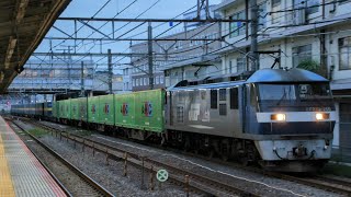 【西濃カンガルーライナー】EF210-166+コキ24車大船駅通過 5060レ