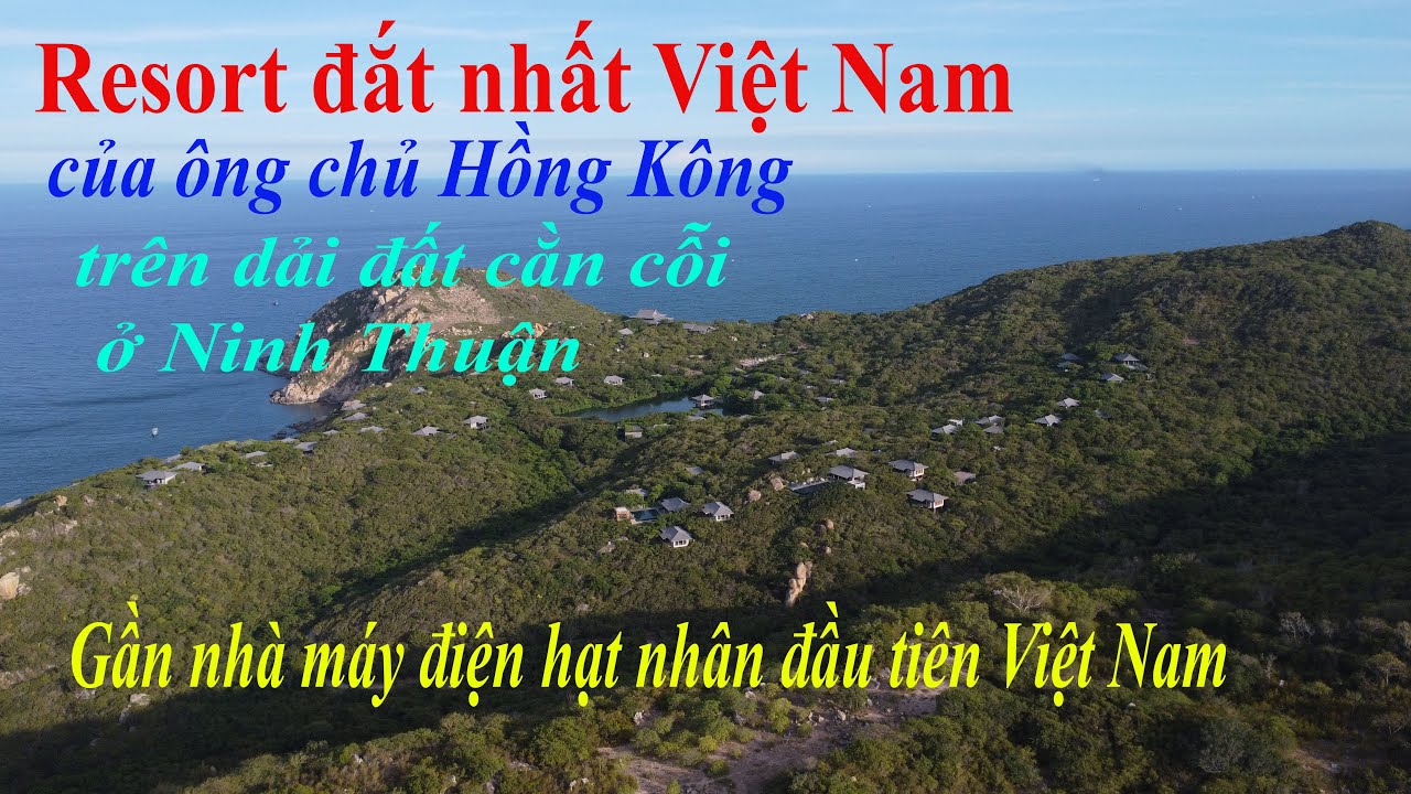 Amanoi - Resort đắt nhất Việt Nam qua góc nhìn flycam