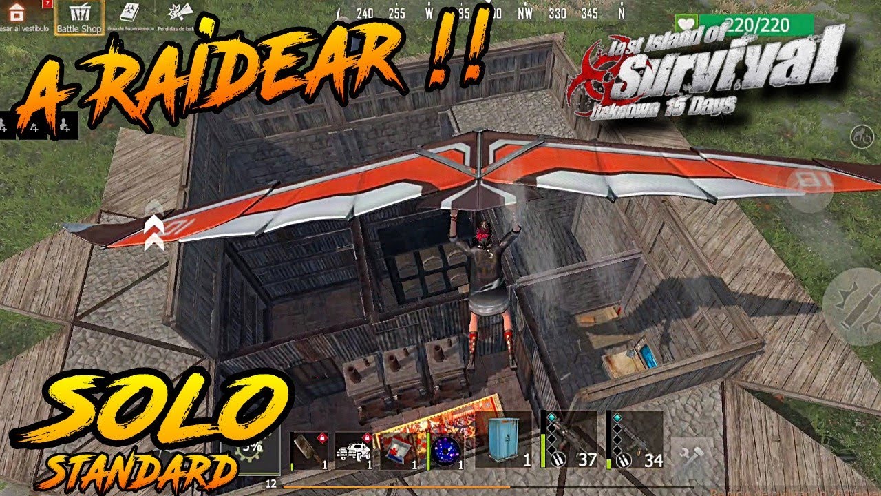A Raidear !! Last island of survival Rust android Poco F3 solo standard ...