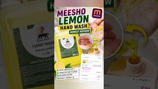 Meesho Lemon Handwash Honest Review 🍋 Budget Hand Wash Test #shorts