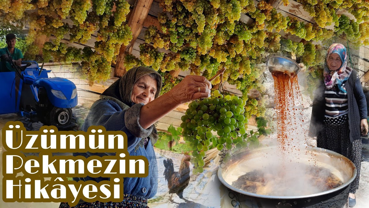 Aladağ Üzümü ve Pekmezinin hikâyesi - Hasan Ay ve Seyit Konyalı ile Yağcı köyünde güzel bir gezinti