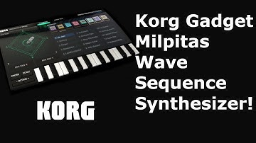 Korg Gadget Milpitas Wave Sequence Synthesizer! Should you buy it? Tutorial and demo!