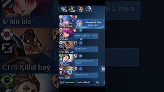 When Top 1 Global Miya Play Solo Rank!!🤯(Team Shocked?!)🔥 #shorts #ytshorts