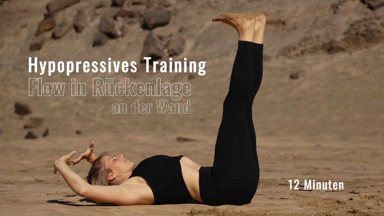 Hypopressives Training | Flow in Rückenlage an der Wand | Perfekt bei Beckenbodenbeschwerden