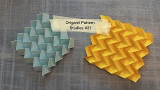 Origami Pattern Studies #31