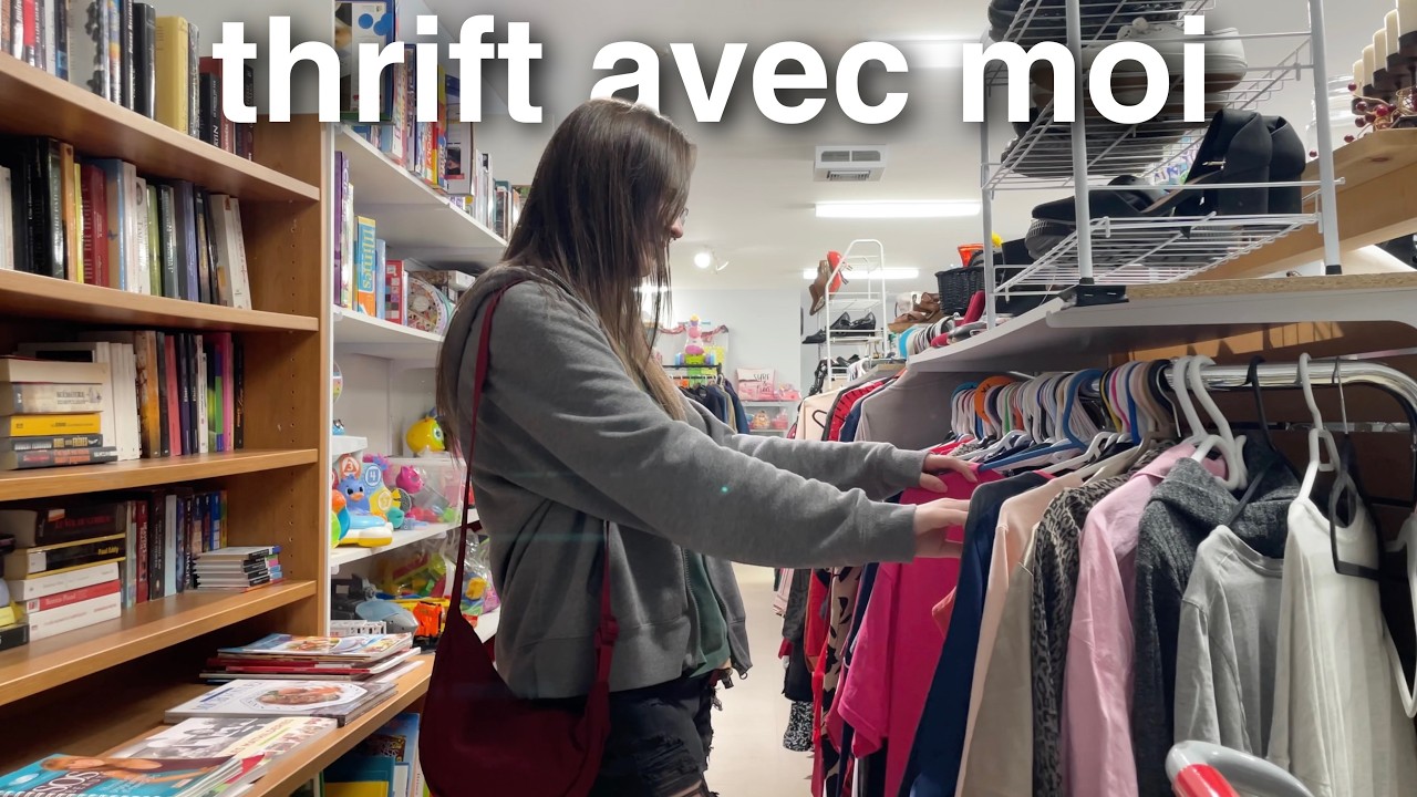 viens en friperies avec moi — thrift vlog & haul!