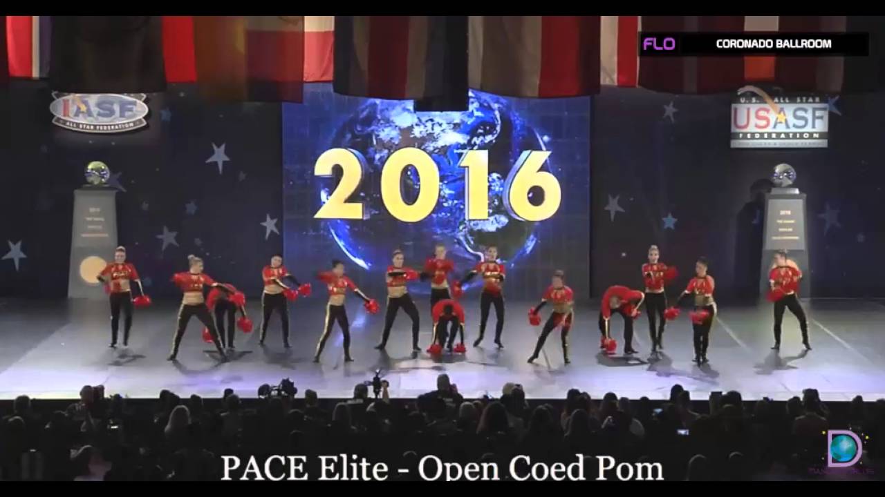 2016 Worlds   Pace Elite   Open Coed Pom   Finals