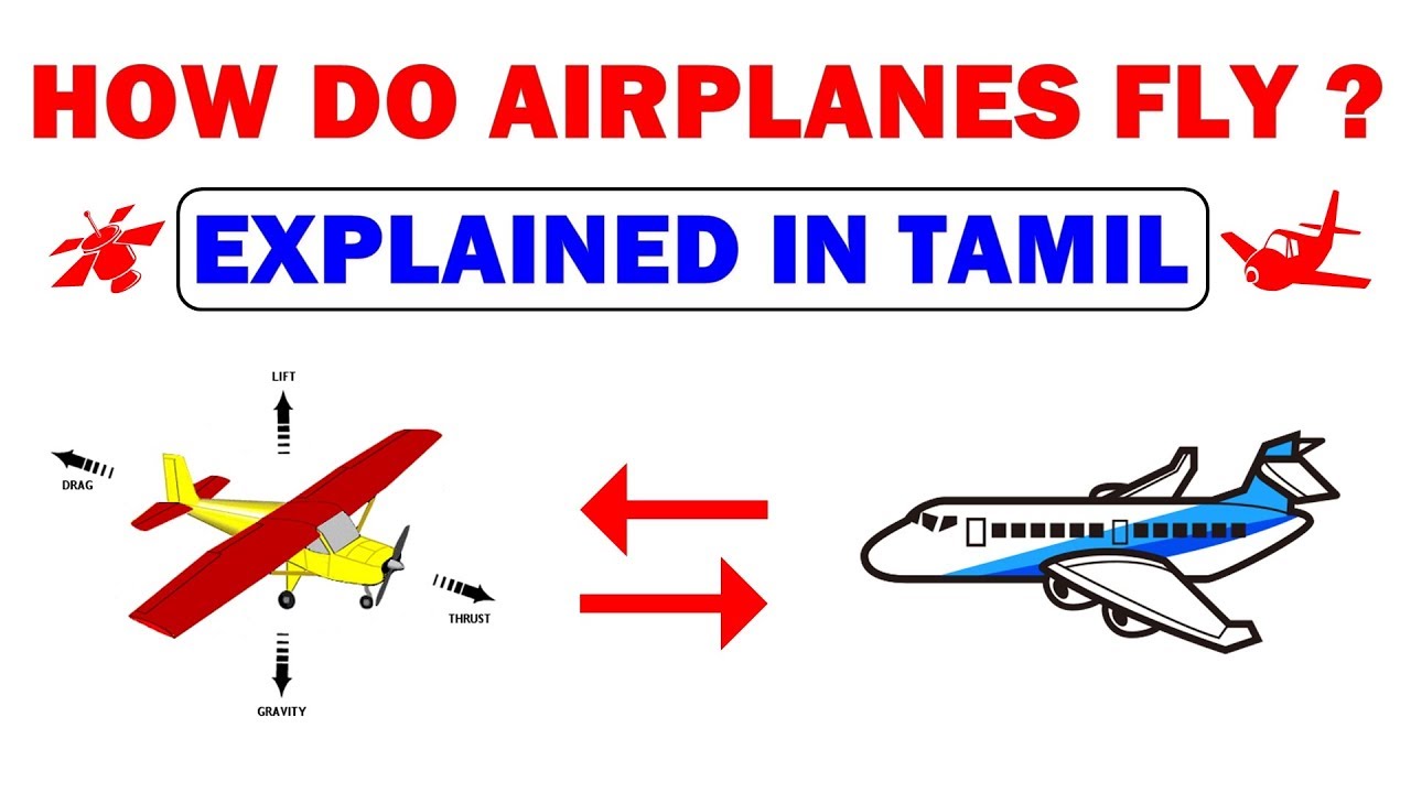 How do airplanes fly explained in tamil youtube