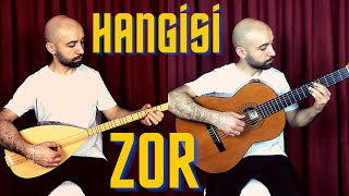 GİTAR MI ZOR BAĞLAMA MI ?!! #shorts Resimi