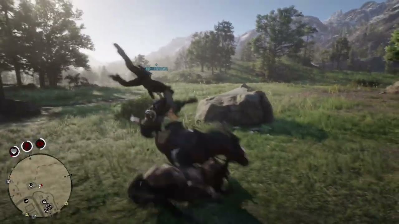 Red Dead Redemption 2 #1 - Horse Crash