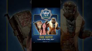 Wasteland wanderer outfit now available for free in the atomic shop #fallout76 #fallout