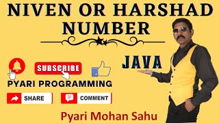 Java Niven Number | Harshad Number | Write a program to check whether a given number is Niven or not
