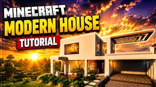 Minecraft Modern Mansion Tutorial You'll Actually Finish