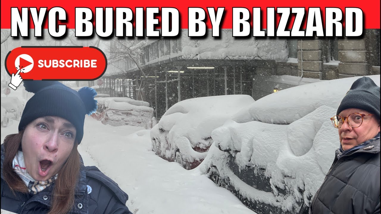 LIVE 🚨 NYC is Buried under Snow! ❄️❄️ #NYC #travel