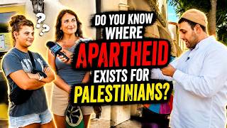 Do you know where apartheid exists for Palestinians?